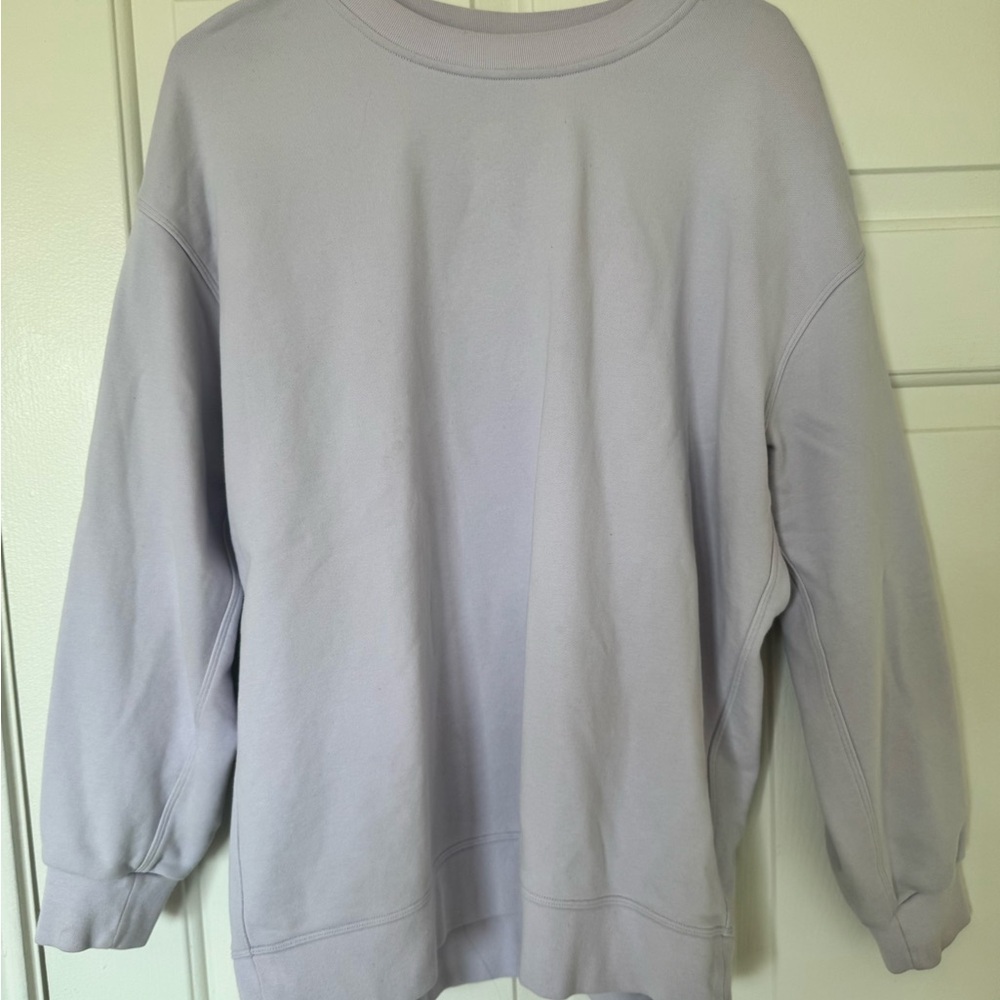lululemon athletica Light Purple perfectly oversized crew